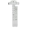 thumbnail image 4 of Unique Moments 3 Ctw Lab Grown Round Halo Diamond Engagement Matching Wedding Ring Set 10K White Gold, 4 of 6