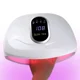 thumbnail image 3 of Lámpara secadora de uñas de 150 W, máquina de luz de curado de esmalte de uñas de gel LED/UV, 4 modos de tiempo 10/30/60/99 s y pantalla LED para manicura/pedicura en casa y salón, 3 of 5
