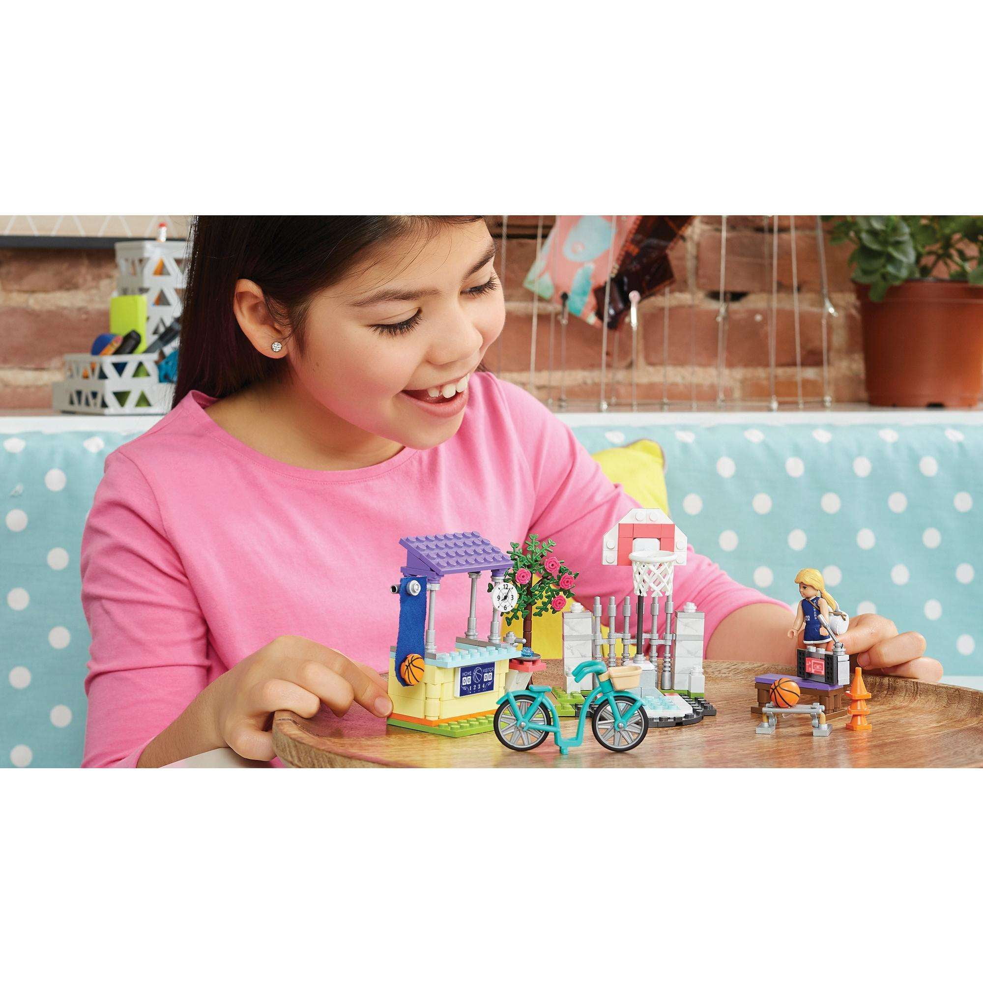 Mega Construx American Girl Julie s Basketball Practice Walmart