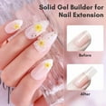 thumbnail image 2 of Gel sólido Nail Gel Builder Makartt, 15 ml, 2 botellas, transparente, 2 of 9