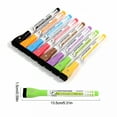 thumbnail image 5 of CCOCC 2026 New Magnetic Dry Erase Markers Ultra Fine Tip,Whiteboard Markers with Erasers Cap for Planning Whiteboard,Low Odor Fine Point Dry Wipe Pens,8 Pack 8 Pc Eight Color, 5 of 7