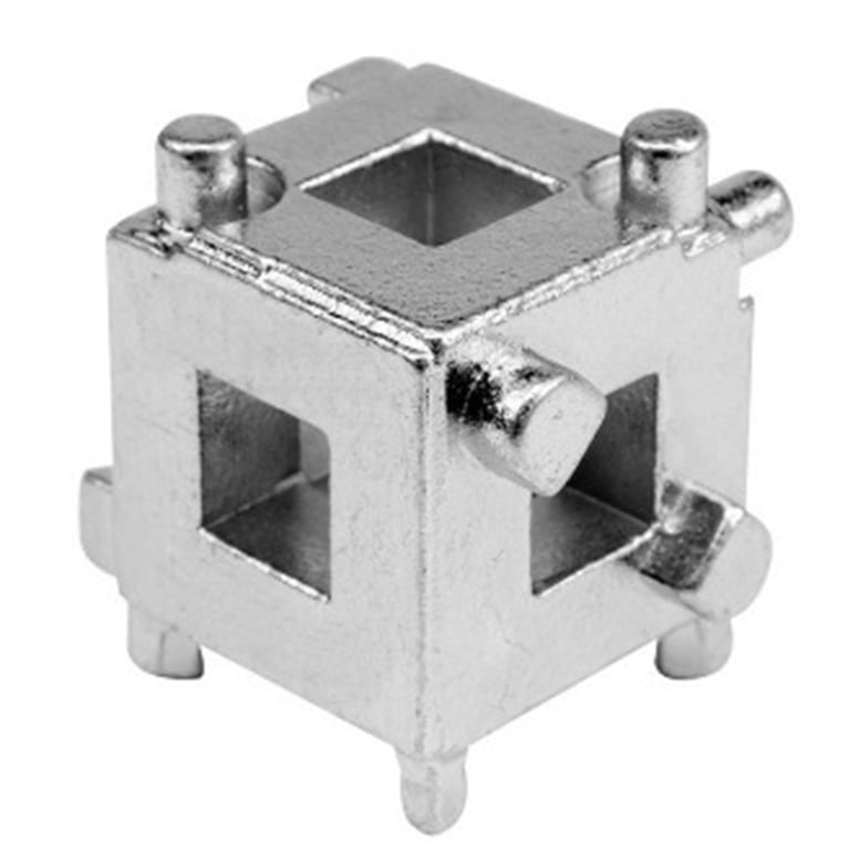 3/8" Drive Disc Brake Piston Wind back Wind Back Caliper Removal Cube Tool For Vehicles with 4 3/8" Drive Disc Brake Piston Wind back Wind Back Caliper Removal Cube Tool For Vehicles with 4