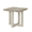 Weathered Gray and Beige, variant on GZXS 22-Inch Square MDF End Table with Sturdy Intersecting Engineered Wood Base, Minimalist Compact Accent Table for Sofa Corner Small Space, Walnut and White