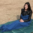 thumbnail image 3 of MEIBUTYUP 1 Pcs Sac de Couchage Rectangulaire et Portable en Molleton pour la Randonnée et le Camping, 3 of 6