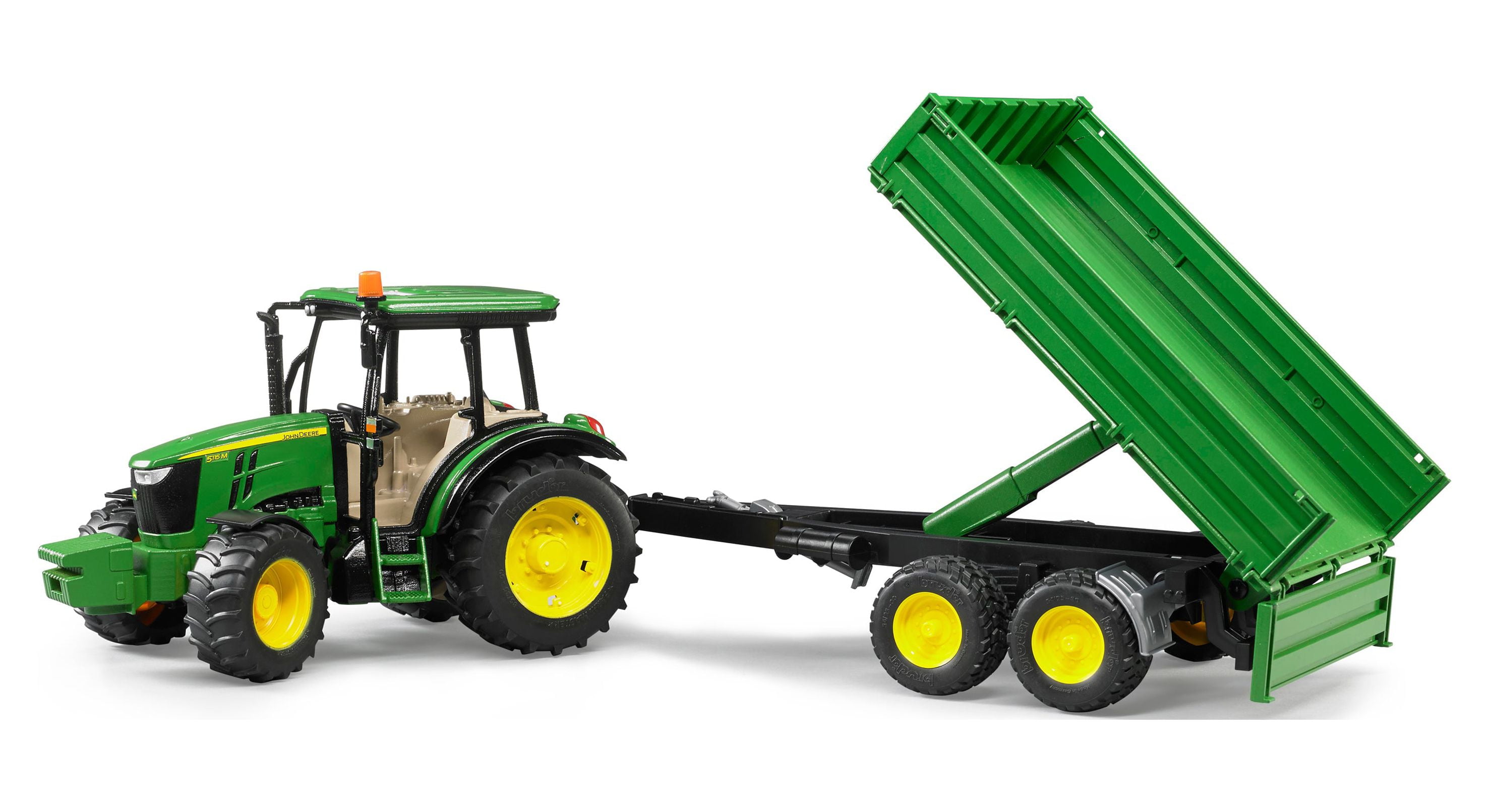 bruder John Deere 5115 M véhicule pour enfants, Modèle réduit de voiture  Modèle de tracteur, 3 an(s), Acrylonitrile-Butadiène-Styrène (ABS), Vert