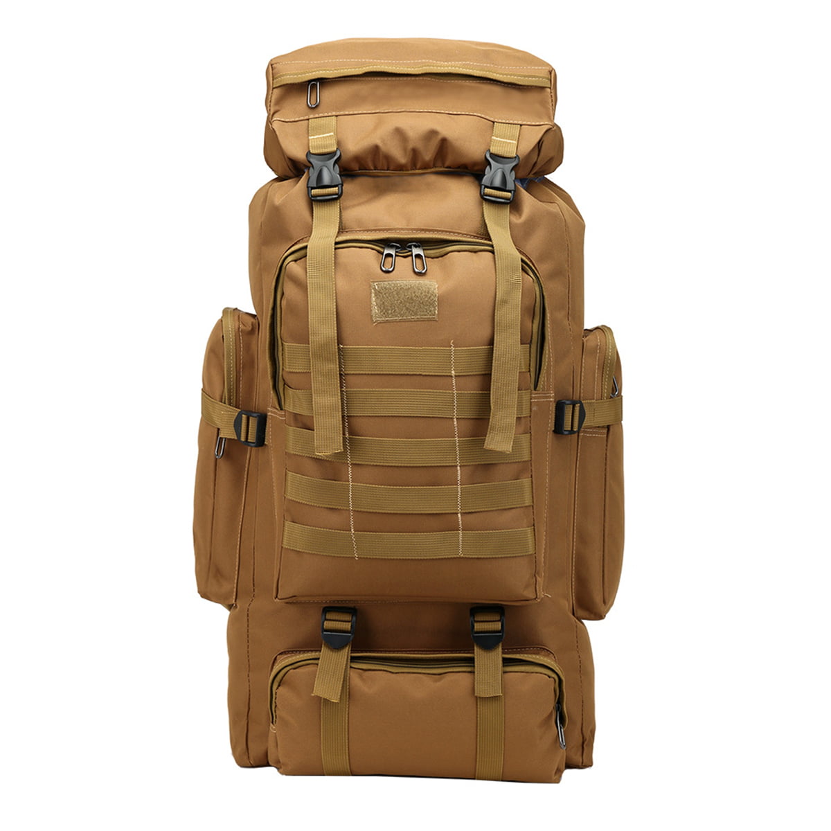 80L Outdoor Camouflage Backpack Military Army Rucksack Tactical Hiking Bag Large