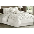 thumbnail image 1 of Madison Park Laurel Comforter Set, Full, White, 1 of 5