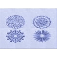 thumbnail image 1 of Ahgly Company Indoor Rectangle Patterned Lavender Blue Area Rugs, 8' x 10', 1 of 6