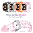 thumbnail image 2 of Correa Extensible De Silicona + Case Transparente Unisex M / L 41 / 44 / 45 / 49 mm Para Apple Watch Ultra Compatible Con Serie 8 / 7 / 6 / 5 / 4 / 3 / SE, 2 of 4
