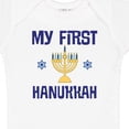 thumbnail image 4 of Inktastic My First Hanukkah Celebration Boys or Girls Baby Bodysuit, 4 of 5