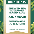 Gold Peak Real Brewed Tea Cane Sugar Sweetened Black Iced Tea Drink, 89