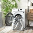 thumbnail image 4 of SAFAVIEH Blair Giovanni Traditional Machine Washable Area Rug, 9' x 12', Beige/Navy, 4 of 13