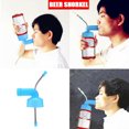 thumbnail image 4 of Bearachild Cerveza Snorkel Embudo Paja para beber Juegos de fiesta Gallinas Bucks Entertainment Bar Barra de herramientas azul Bearachild HA003018-02, 4 of 6
