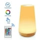 thumbnail image 5 of New Remote Control Touch Wood Grain Table Lamp Bedroom Bedside Lamp Night Light Pat Colorful Mood Light, 5 of 5