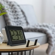 Mainstays 4.90 Digital Table and Wall Clock with 12-Hour Display and Alarm