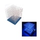 thumbnail image 4 of Mini cubos de luz LED electrónicos 3D de 8 x 8 x 8 pulgadas, kit de bricolaje para estudiantes, producción electrónica para Navidad, G blanco y azul, 4 of 5