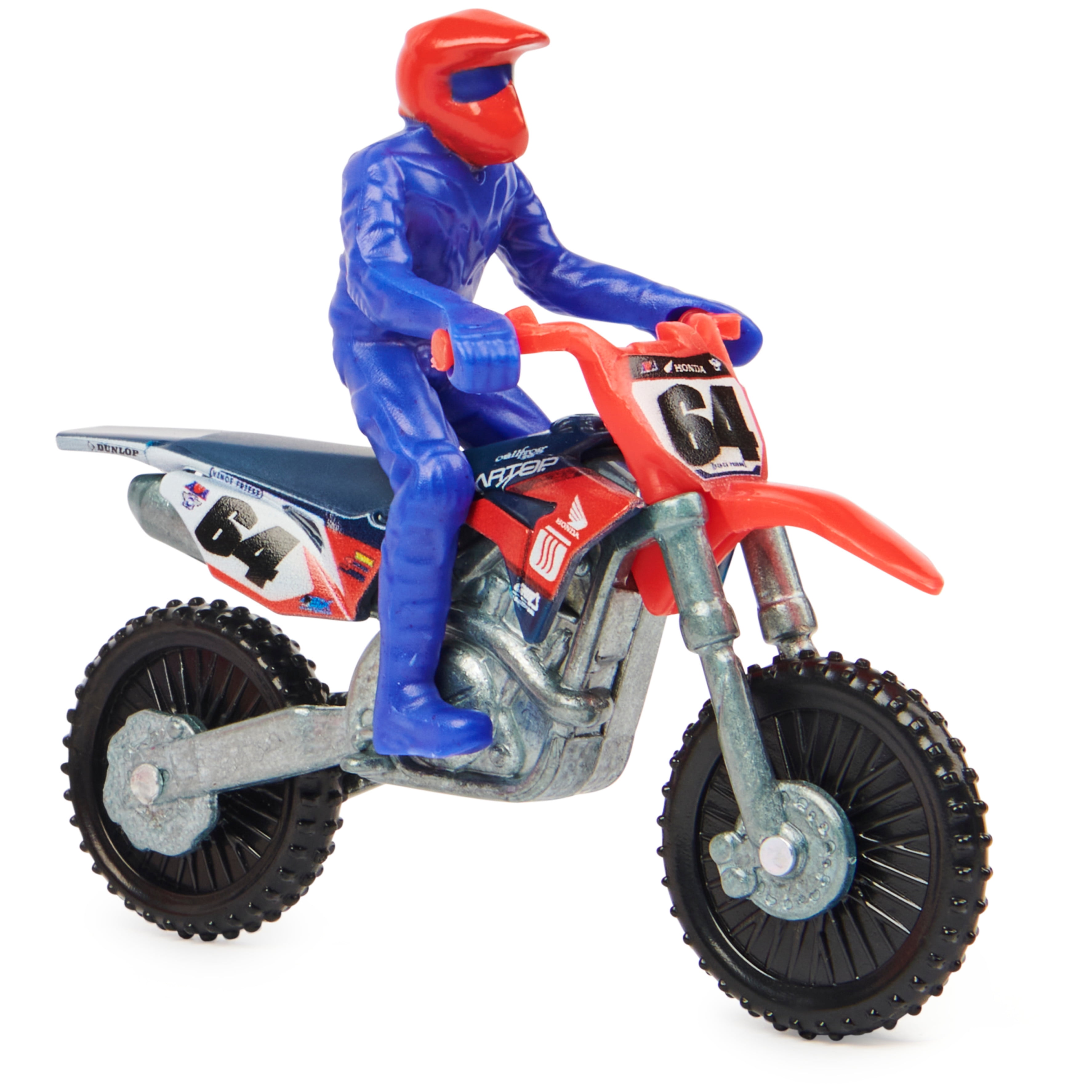 motorcycle toy with rider