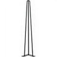 thumbnail image 2 of Vevor TZZT4PCS16YC3G001V0 16 in. Hairpin Table Legs, Black - 880lbs Load Capacity - Set of 4, 2 of 11