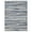Multi-color, variant on HomeRoots 2 x 4 ft. Blue Abstract Striped Indoor or Outdoor Area Rug - Blue - 2 x 4 ft.