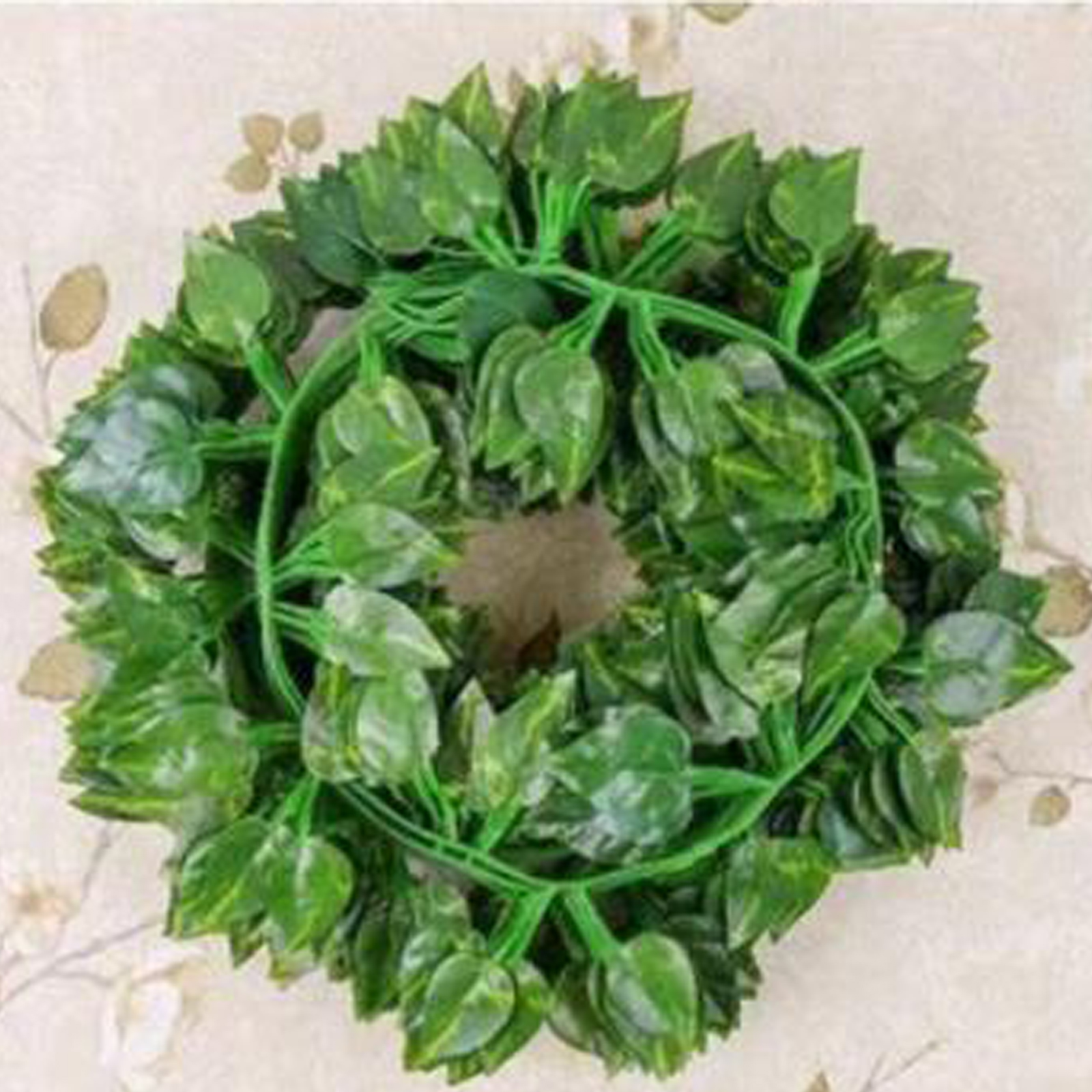 84FT 12 Strands Artificial Ivy Greenery Fake Green Leaves Hanging Vine Plants Silk Epipremnum Aureum Leaves Vine Garland for Wall Wedding Party Home Decor