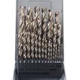 thumbnail image 4 of Accusize Industrial Tools 29 Pc Jobber Drill Set, 135 Degree Split Point, M35 (H.S.S. Plus 5% Cobalt), 1/16'' - 1/2'' by 1/64'', 0422-0029, 4 of 9
