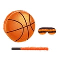 thumbnail image 2 of Dserhfy Basketball Pinata with Blindfold Bat And Confetti Basketball Theme Party Supplies for Kids Adults Sports Birthday Party Favors, 2 of 8