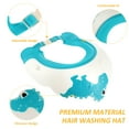 thumbnail image 4 of ifundom 4Pcs Shower Cap Baby Two Styles Combination TPE for Bath Time, 4 of 6