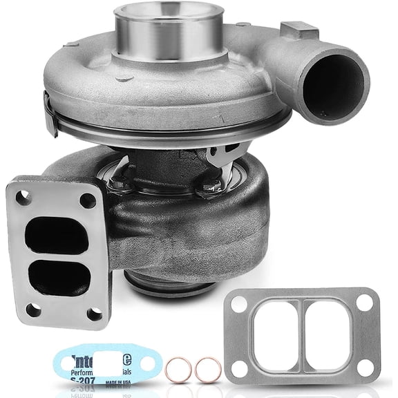 A-Premium Complete Turbo Turbocharger Kit, with Gasket, Compatible with Dodge D250, D350, W250, W350, 1989-1990, 5.9L, Replace# 3526739