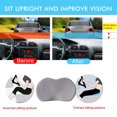 thumbnail image 2 of Cojín Multifuncional para Asiento Coche Viscoelástica Nalgas (gris Claro), 2 of 7