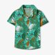 thumbnail image 2 of Odeerbi 6M-13Y Niños Camisa Hawaiana Verano Playa Camisas de Algodón Niños Blusa de Manga Corta Flor Tropical Camisa Estampada Ocio Tops, 2 of 9