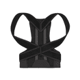 thumbnail image 1 of Corrector Postura  Bloosom Espalda Para Hombre Y Mujer Ajustable Faja Talla XL Negro, 1 of 5