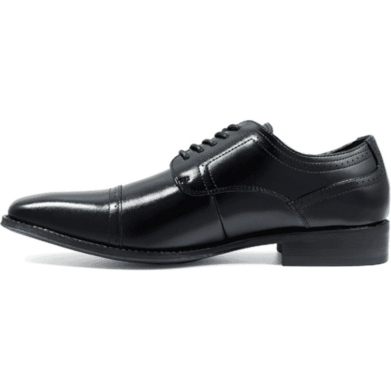 Men\'s Stacy Adams Shoes Sz 10M Waltham Leather Cap Toe Oxford Black 20138-001 Men main image 3