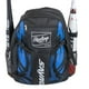 thumbnail image 1 of Bolso béisbol juvenil Rawlings Savage - Bolso bateo niños - Mochila resistente - 2 bates - Gancho colgar - Negro/Real, 1 of 3