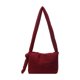 thumbnail image 2 of Bolso bandolera acolchado de nailon para mujer – Bolso cruzado de color liso para ir al trabajo, bolso pequeño de gran capacidad para guardar artículos esenciales diarios., 2 of 6