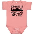 thumbnail image 3 of Inktastic Nashville Tennessee Someone Loves Me Skyline Boys or Girls Baby Bodysuit, 3 of 5
