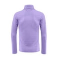 thumbnail image 6 of INSPIRE CHIC Men's Pullover Turtle Neck Long Sleeves Stretchy Slim Fit Tops 34 Light Purple, 6 of 8