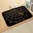 thumbnail image 4 of Spider Web Dark Coir Doormat - Non-Slip Welcome Door Mat Halloween Decor Mat 17x29 inch Indoor Mat (Ghost, 16"x24"), 4 of 6