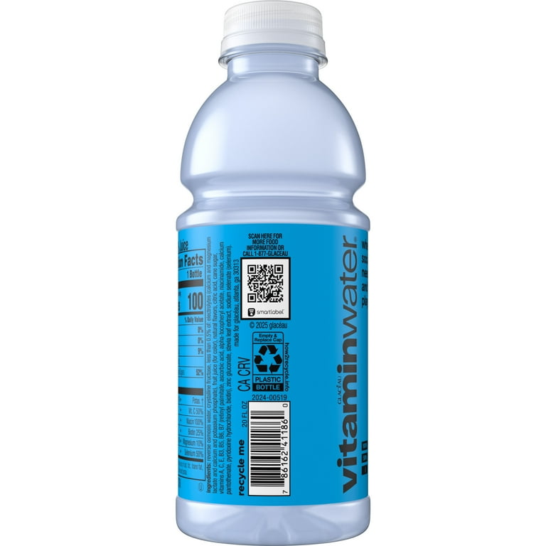 vitaminwater Blue Raspberry Limeade Flavored Water Beverage 20 fl oz Bottle  with Vitamins and Nutrients - Walmart.com