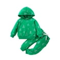 thumbnail image 1 of Pudcoco Toddler Boys Girls Fall Outfits Tree Print Long Sleeve Hoodies Sweatshirts and Long Pants 2Pcs Clothes Set, 1 of 9