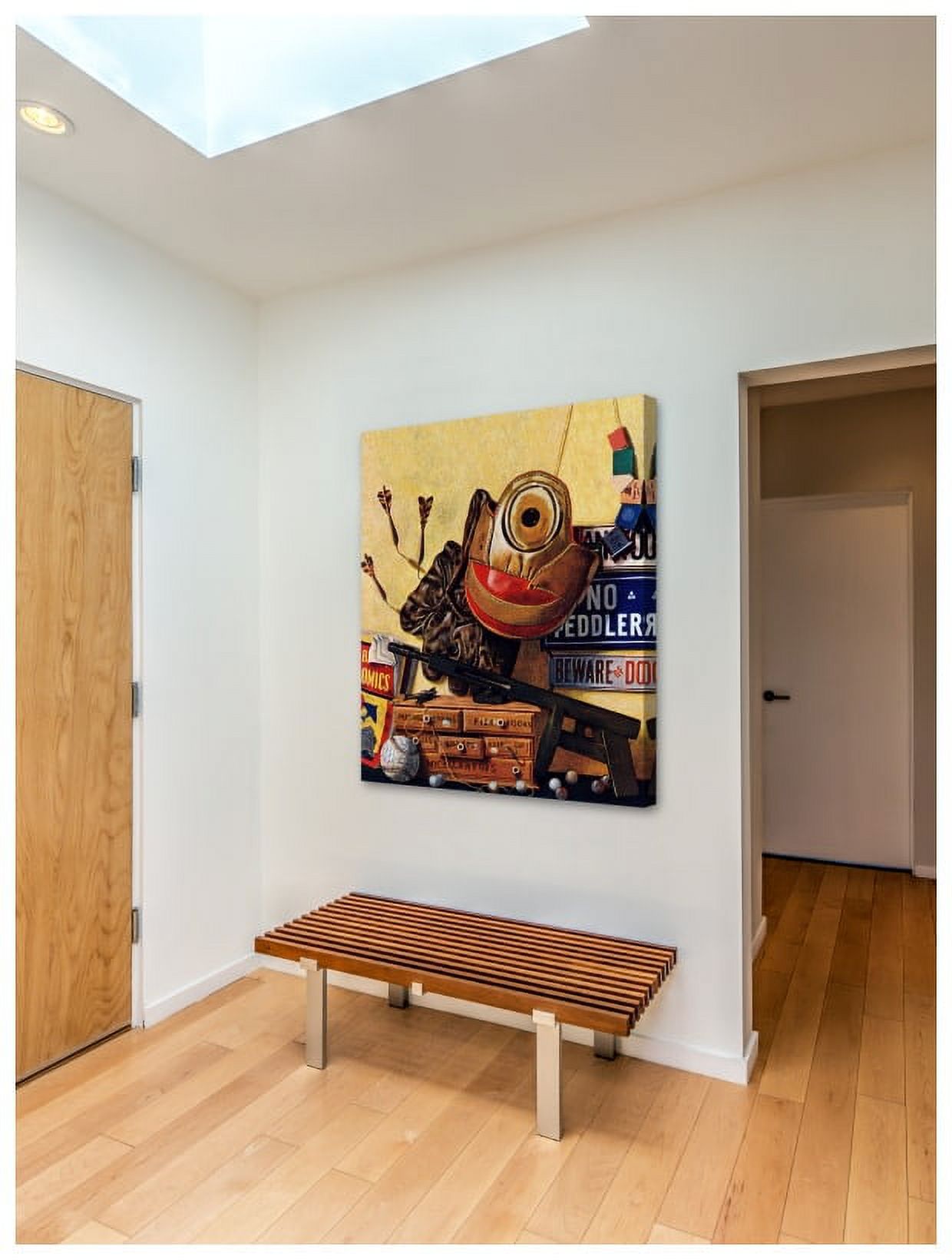 Marmont Hill "Toys for Boys" by Curtis Painting Print on Canvas