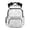 Black Outline Daisy Print, variant on Dinosaur Neon Lightning Bolt Pattern Lightweight Casual Daypack for Travel Middle School, multi-tasche Portable 600D Polyester School Bag