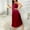 Wine, variant on QUINDOS Satin Pajama for Women Silk Thin Nightgowns for Women Backless Sling Suspenders Casual Solid Slim Club Wear Night Dress