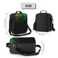 thumbnail image 2 of Naloa Night Rainbow Sparkles Lunch box Lunch bag for men women Large capacity Lunchbox Insulated Lunch bag Lunch box cooler, 2 of 7