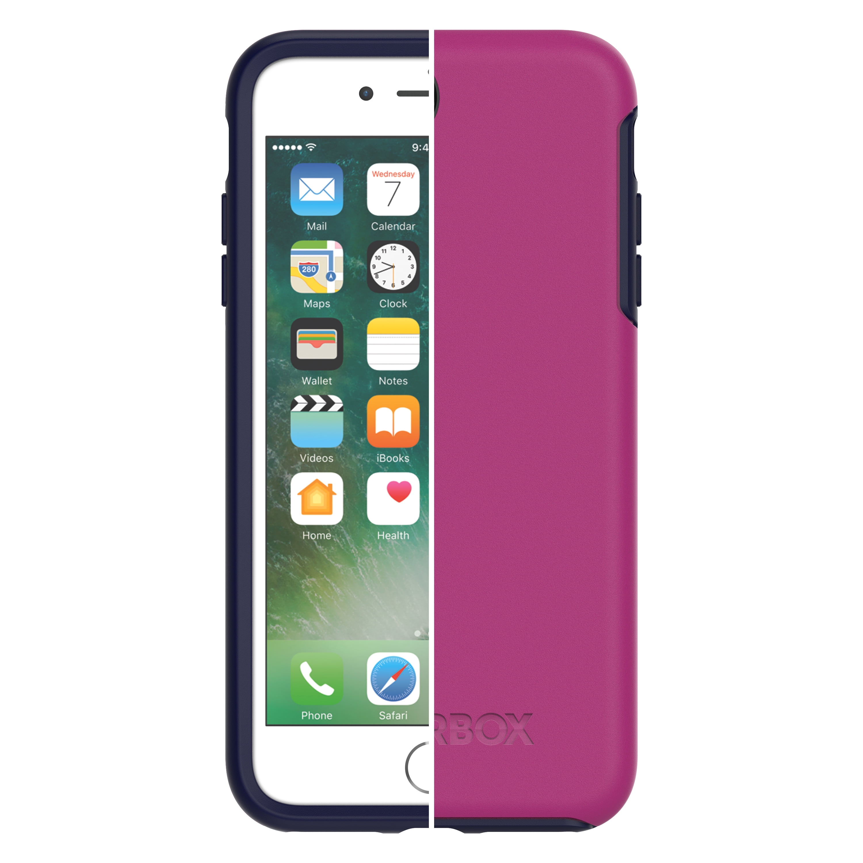 OtterBox Symmetry Series Case for iPhone 8 Plus & iPhone 7 Plus, Mix Berry Jam