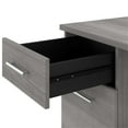 thumbnail image 3 of Trent Home 72" Transitional Engineered Wood Office Desk with Drawers in Gray, 3 of 7