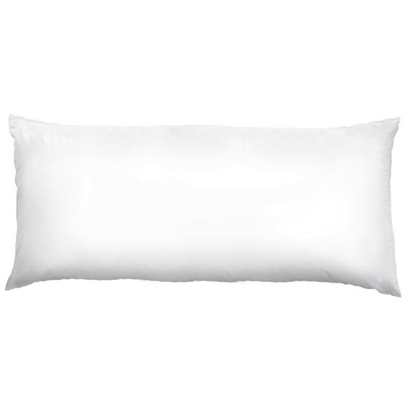 Mainstays Microfiber Body Pillow, White