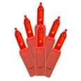 thumbnail image 2 of Vickerman 50 Light LED Red Dura-Lit Mini Lights, Red Wire, 2 of 2