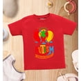 thumbnail image 4 of Shop4Ever Autism Awareness with Balloons Toddler Cotton Toddler's Cotton T-Shirt 5T/6T Red, 4 of 6