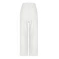 thumbnail image 5 of Womens Sweatpants Women's Solid Casual Pants Straight Leg Lightweight Loose Trousers with Pockets Fashion Clothing, 5 of 6