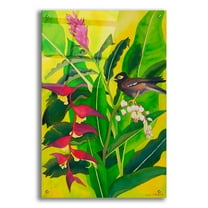 Epic Art 'Myrna In the Morning' by Carissa Luminess, Acrylic Glass Wall Art, 24"x36"